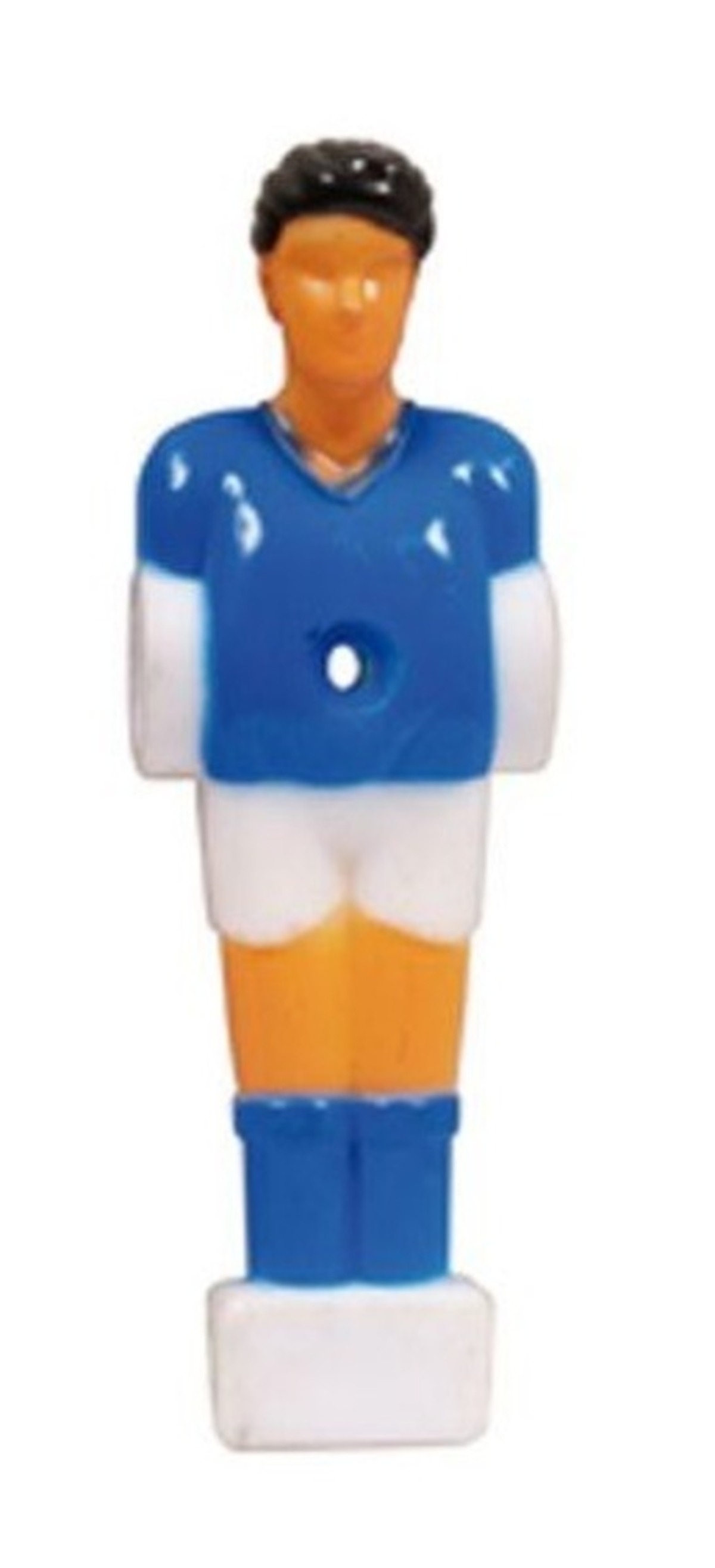 Voetbaltafel poppetje  | Blauw-wit | 12.7