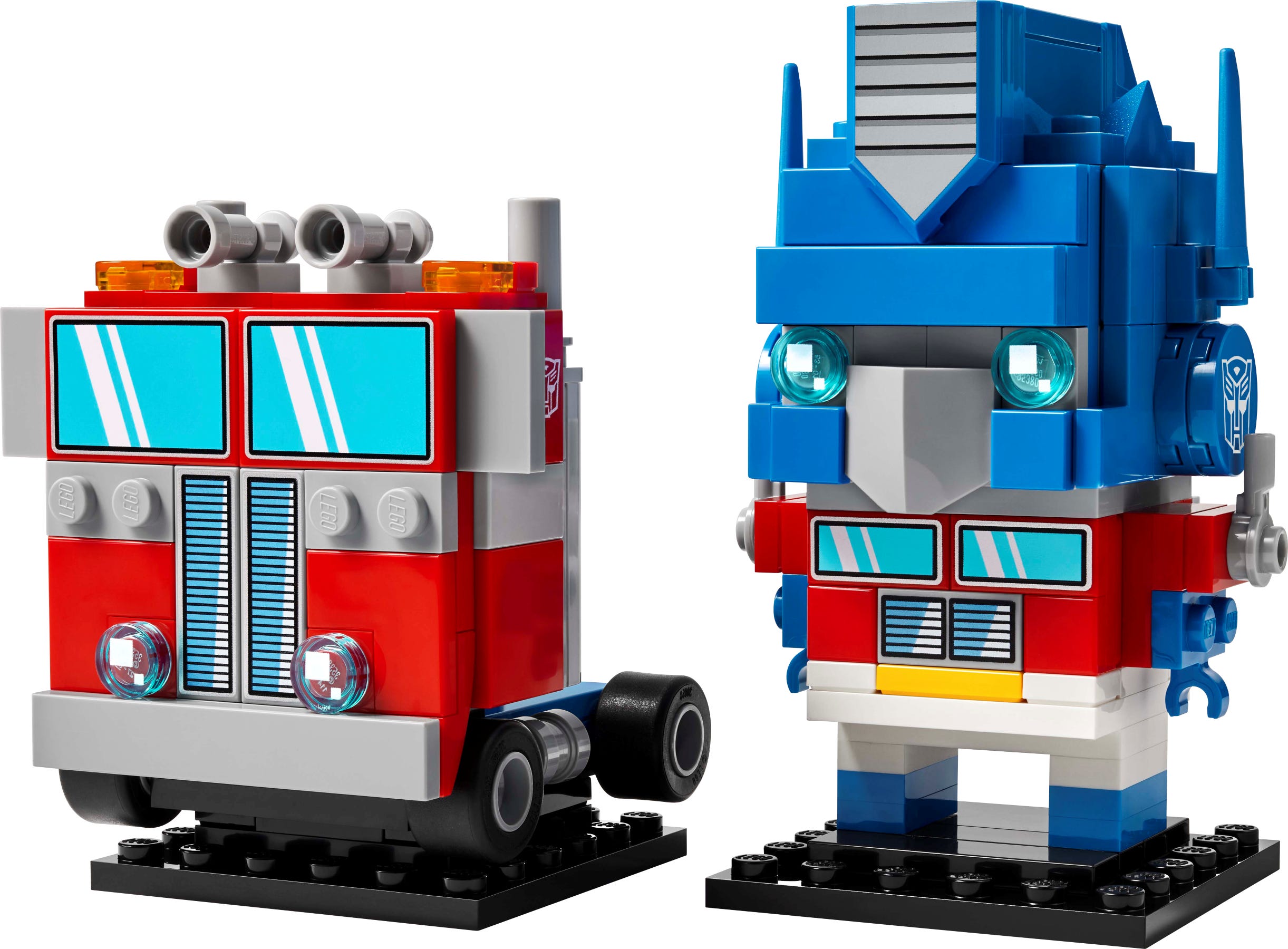 Optimus Prime robot en voertuig