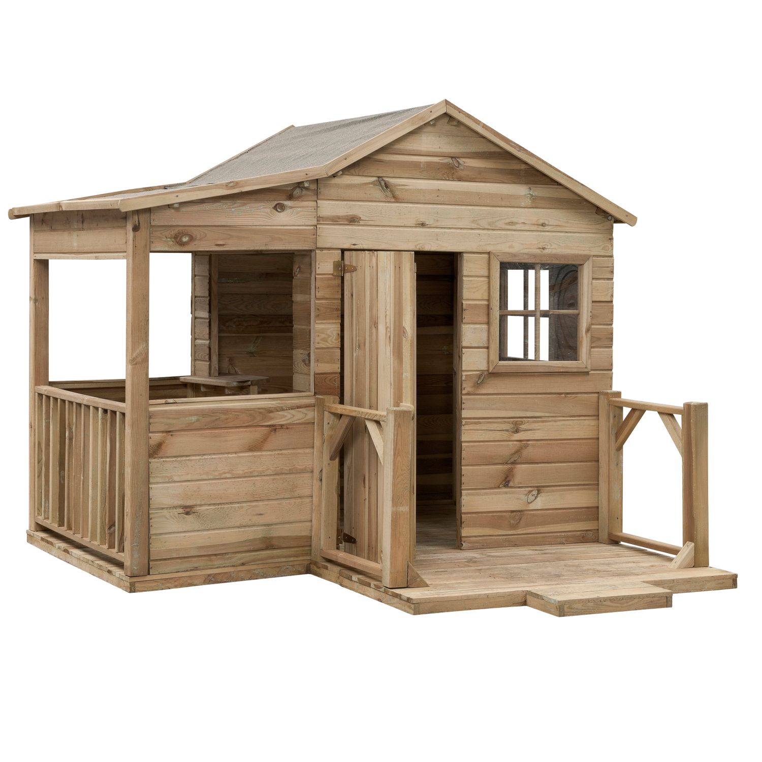Swing King Swingking Speelhuisje Laura 202x225x171cm