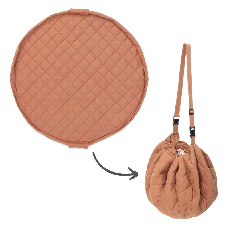 Play and Go Speelmat - zak Organic Tawny Brown Soft - Play & Go