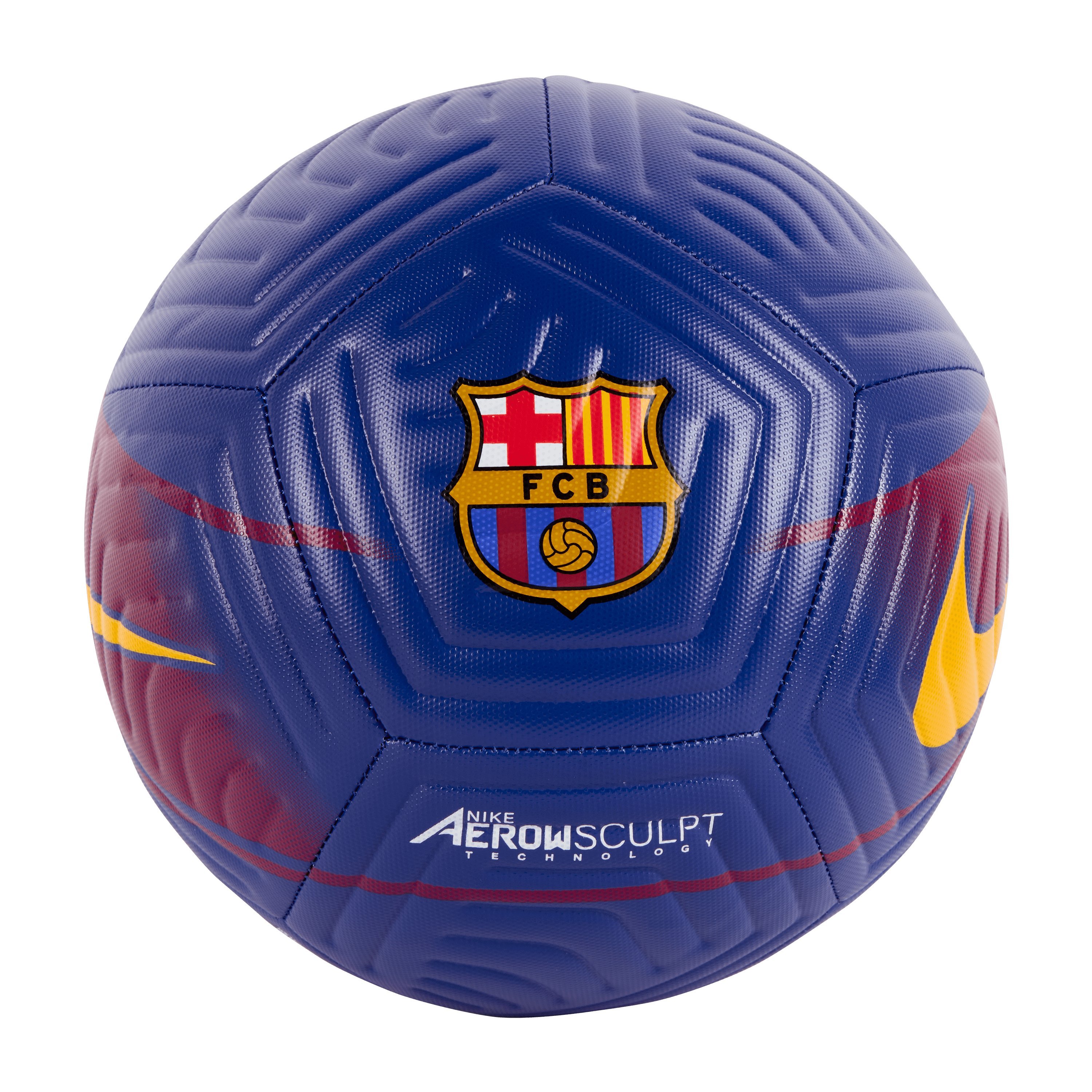 Nike FC Barcelona Academy Voetbal Maat 5 2025-2026 Blauw Rood Geel