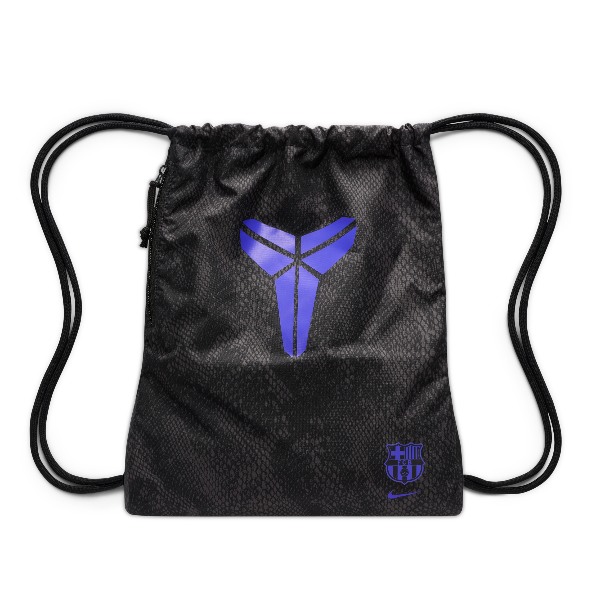 Nike Barcelona 2025/2026  Heritage gymtas AOP uit - Zwart