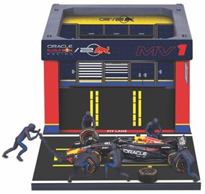 Brinic Modelcars Bburago Red Bull RB20 Max Verstappen pit stop set