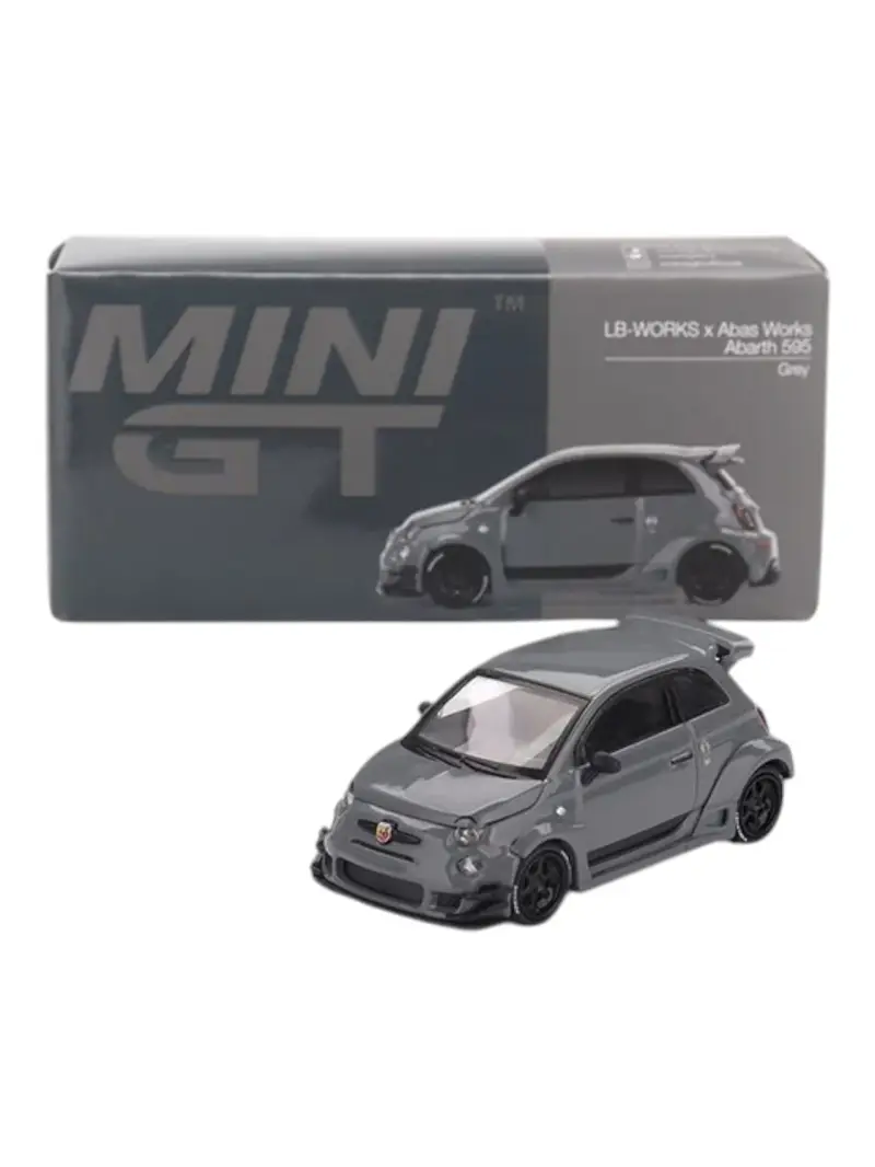 Mini GT Fiat Abarth 595 LB Works x Abas Works