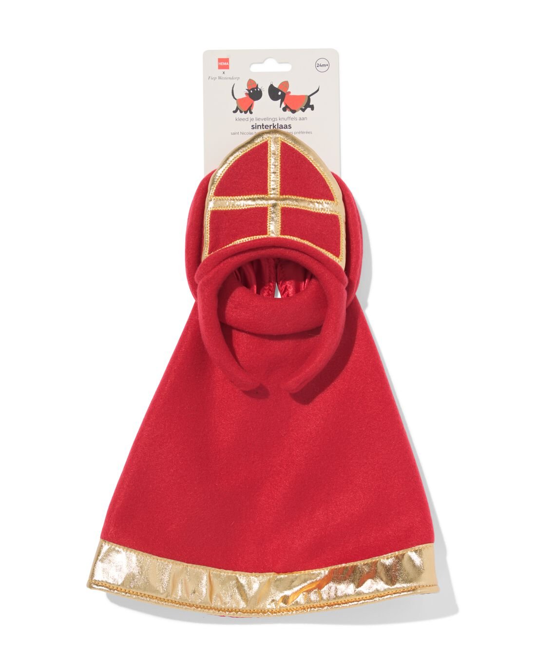 HEMA Kledingset Sint voor Takkie en Siepie verkeedknuffels