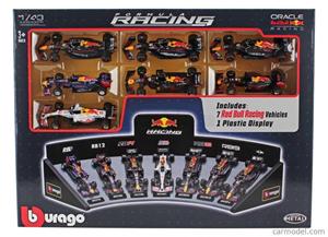 Brinic Modelcars Bburago Red Bull Racing Formule 1 - Set van 7 auto's