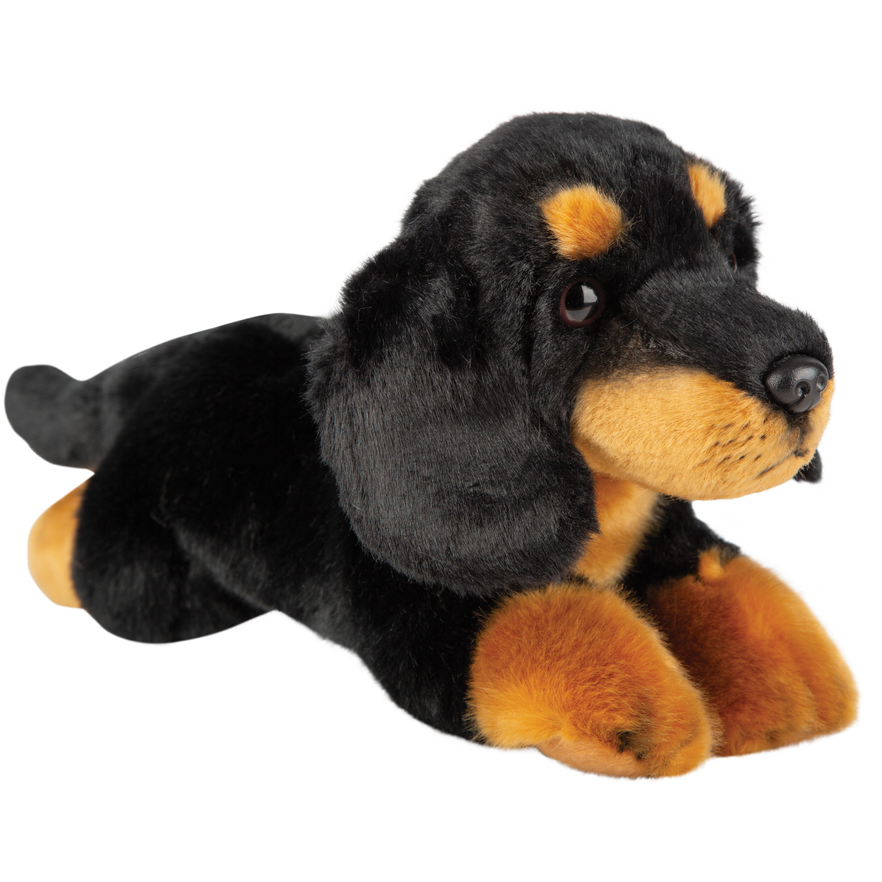 Suki Gifts pluche knuffeldier hond - Teckel - 30 cm - Honden knuffels -
