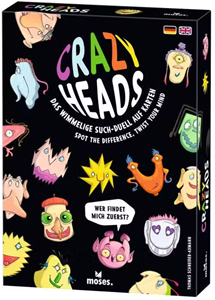Moses Crazy Heads - Card Game