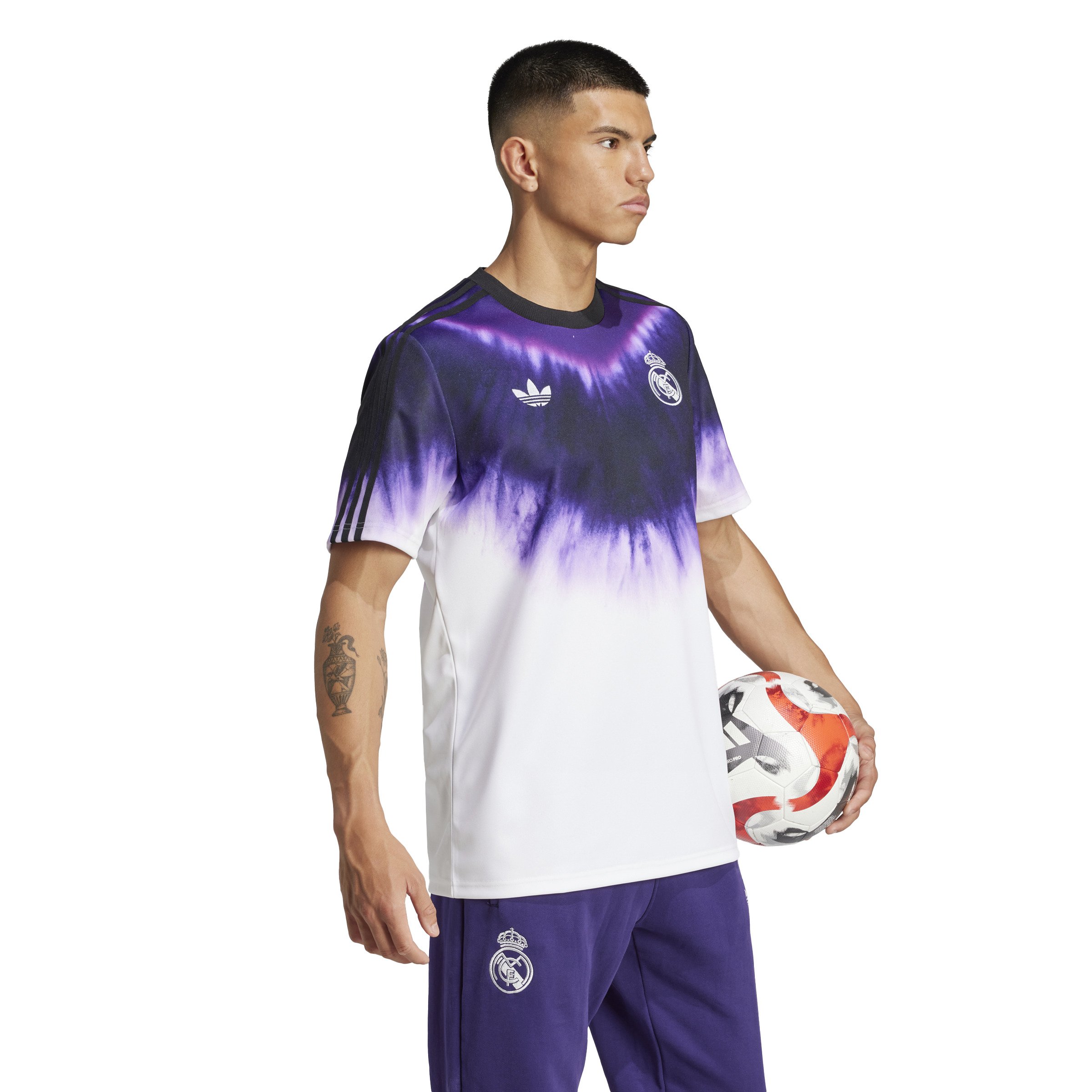 Real Madrid CNY T-Shirt 2024-2025 Paars Wit Zwart