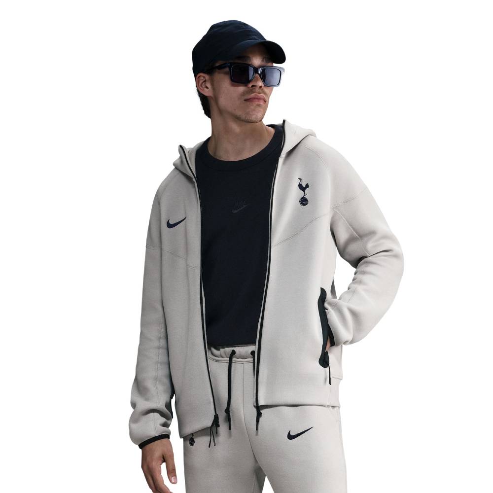 Tottenham Hotspur Tech Fleece Vest 2025-2026 Lichtgrijs Blauw