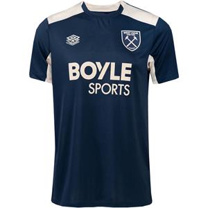 Umbro West Ham United Trainingsshirt 2025-2026 Blauw