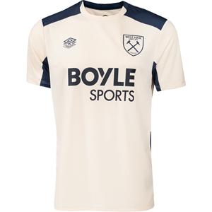 Umbro West Ham United Trainingsshirt 2025-2026 Beige