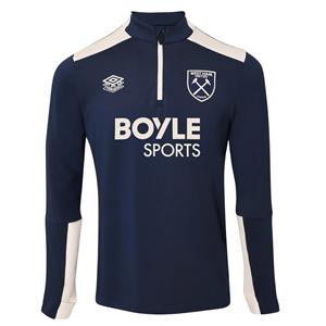 Umbro West Ham United Trainingstrui 1/4-Zip 2025-2026 Blauw
