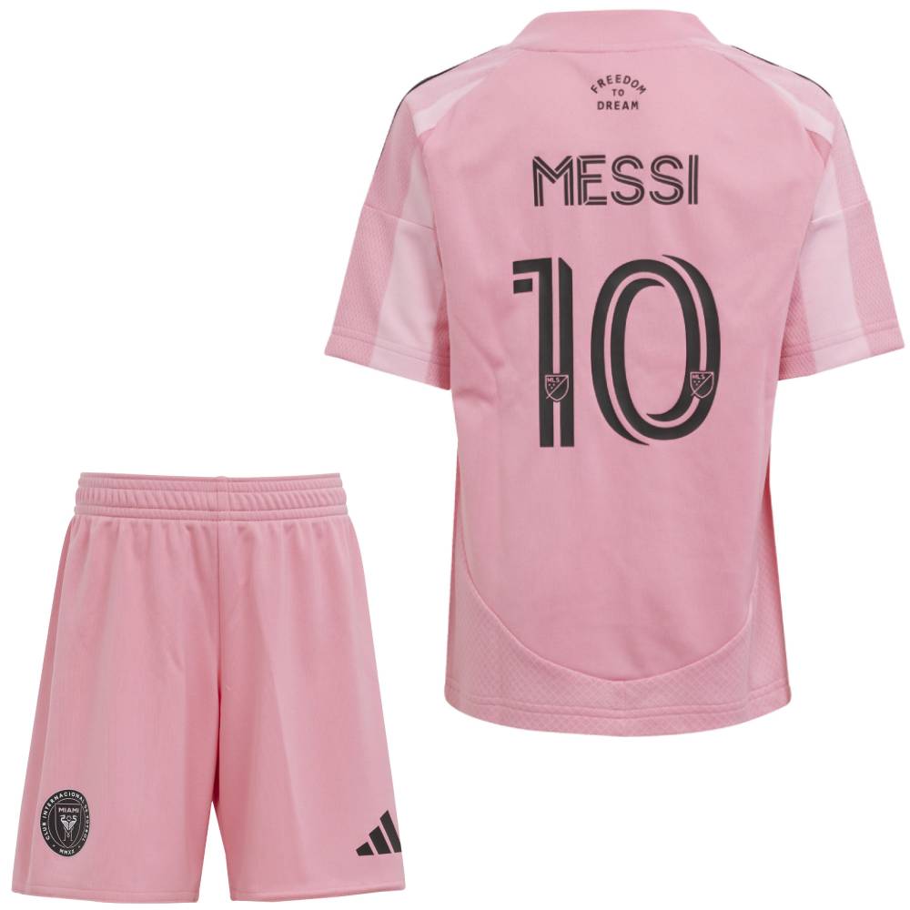Inter Miami CF Minikit Thuis Messi 10 2025-2026 Peuters/Kleuters