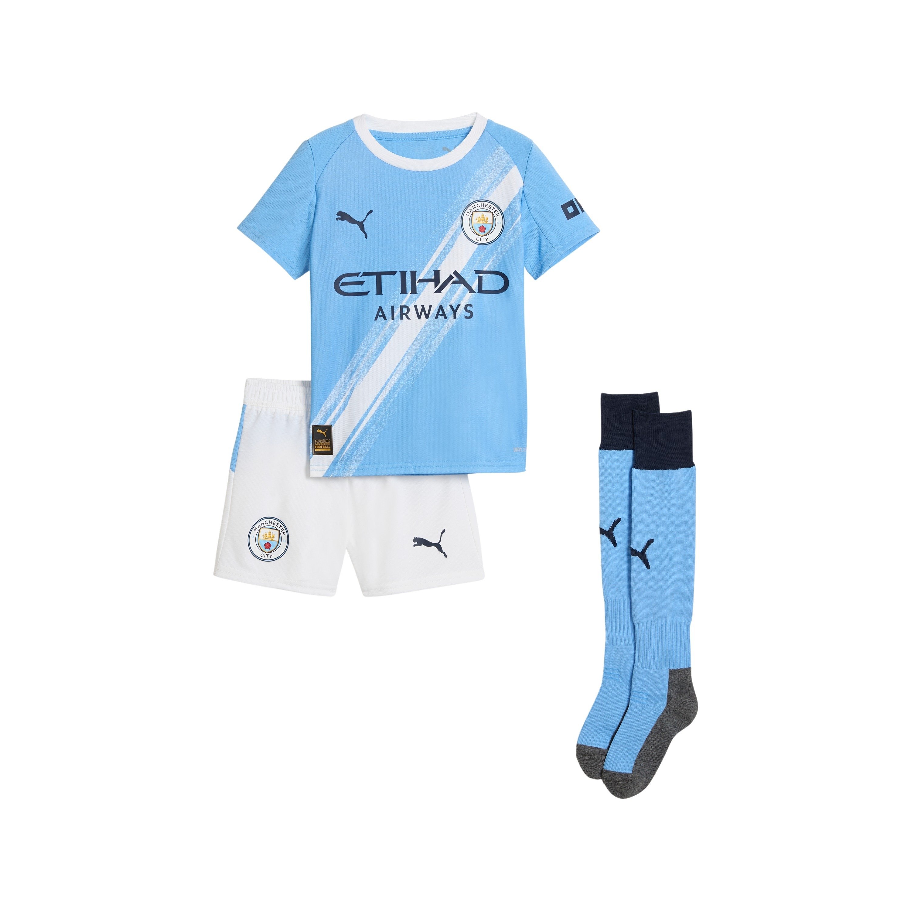 Manchester City Minikit Thuis 2025-2026 Kleuters
