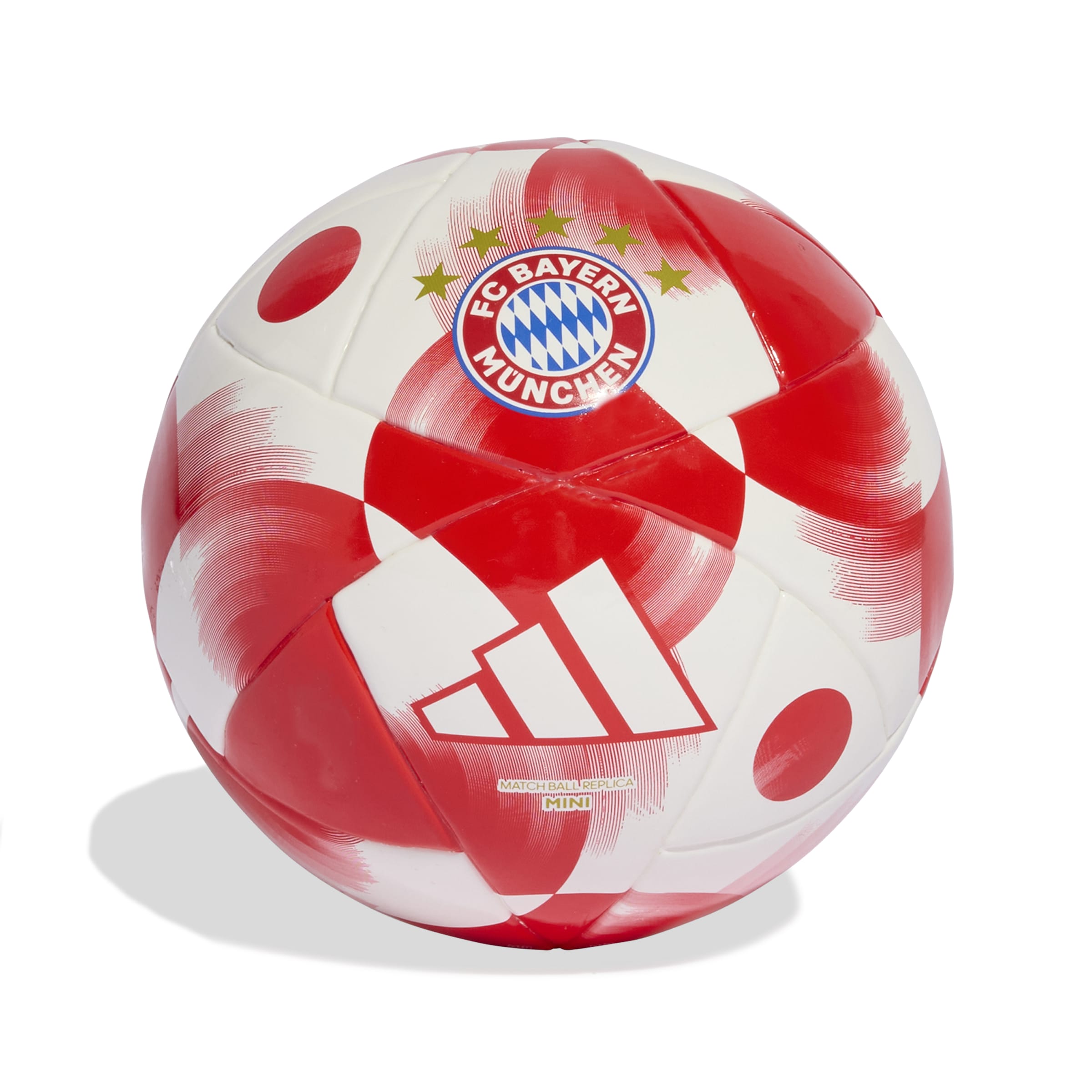 Bayern München Mini Voetbal Maat 1 2025-2026 Wit Rood Goud