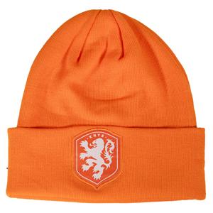 KNVB Muts Logo Oranje Wit