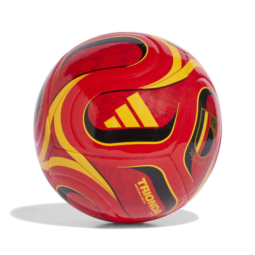WK 2026 Trionda België Club Voetbal Maat 5 Rood Geel Zwart