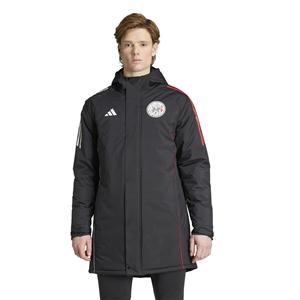 Adidas Ajax Parka 2025-2026 Zwart Wit Rood