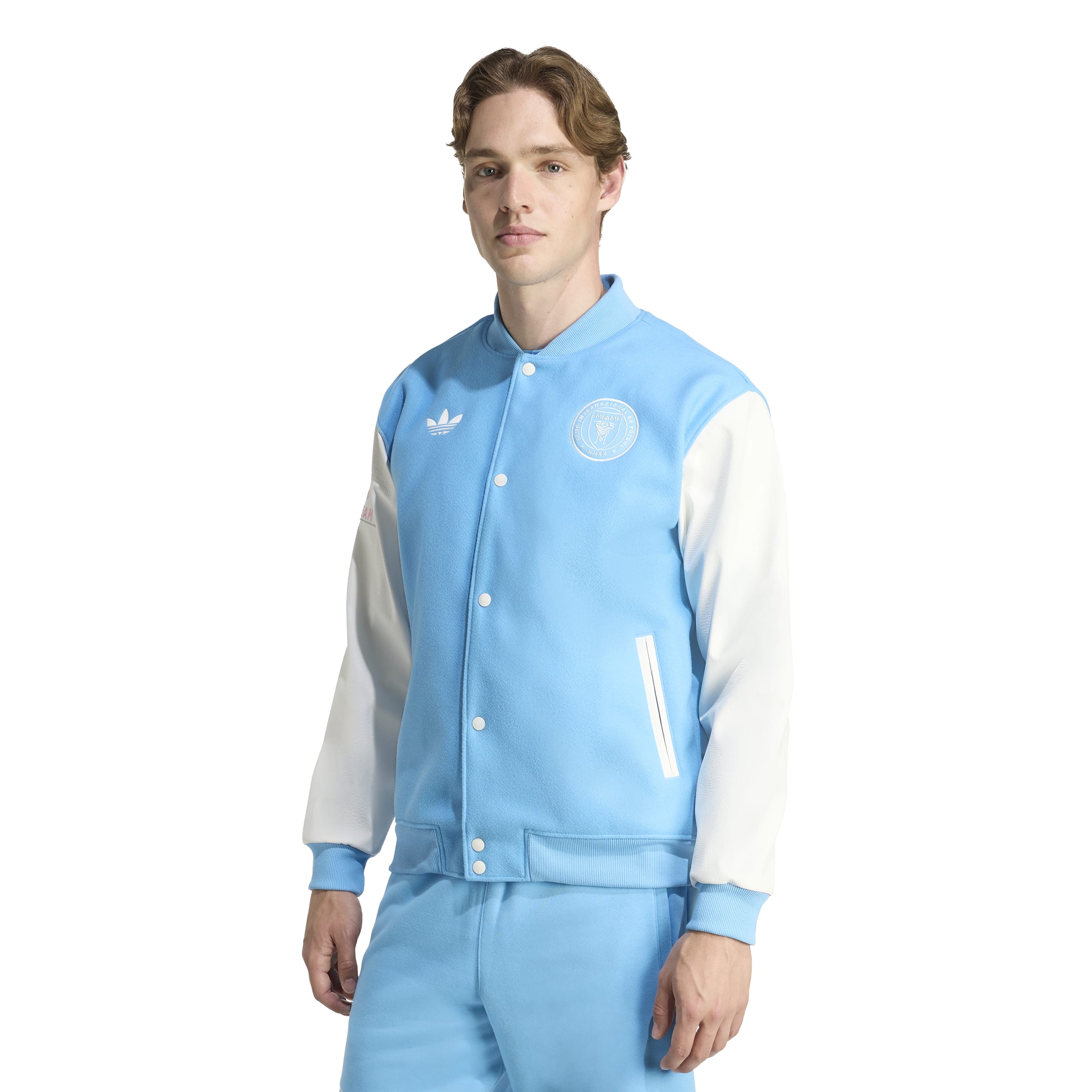 Inter Miami CF Originals Trainingsjack 2025-2026 Blauw Wit Roze