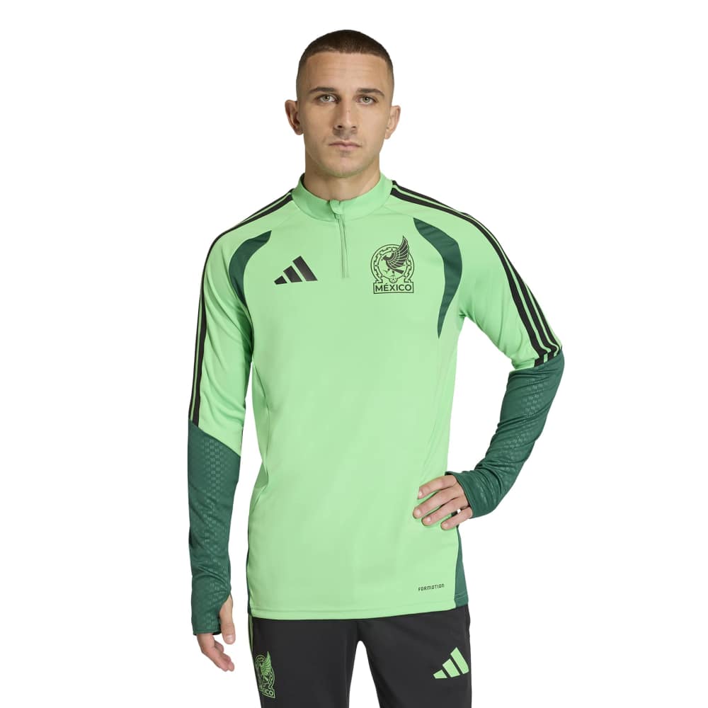 Mexico Trainingstrui 1/4-Zip 2026-2028 Groen