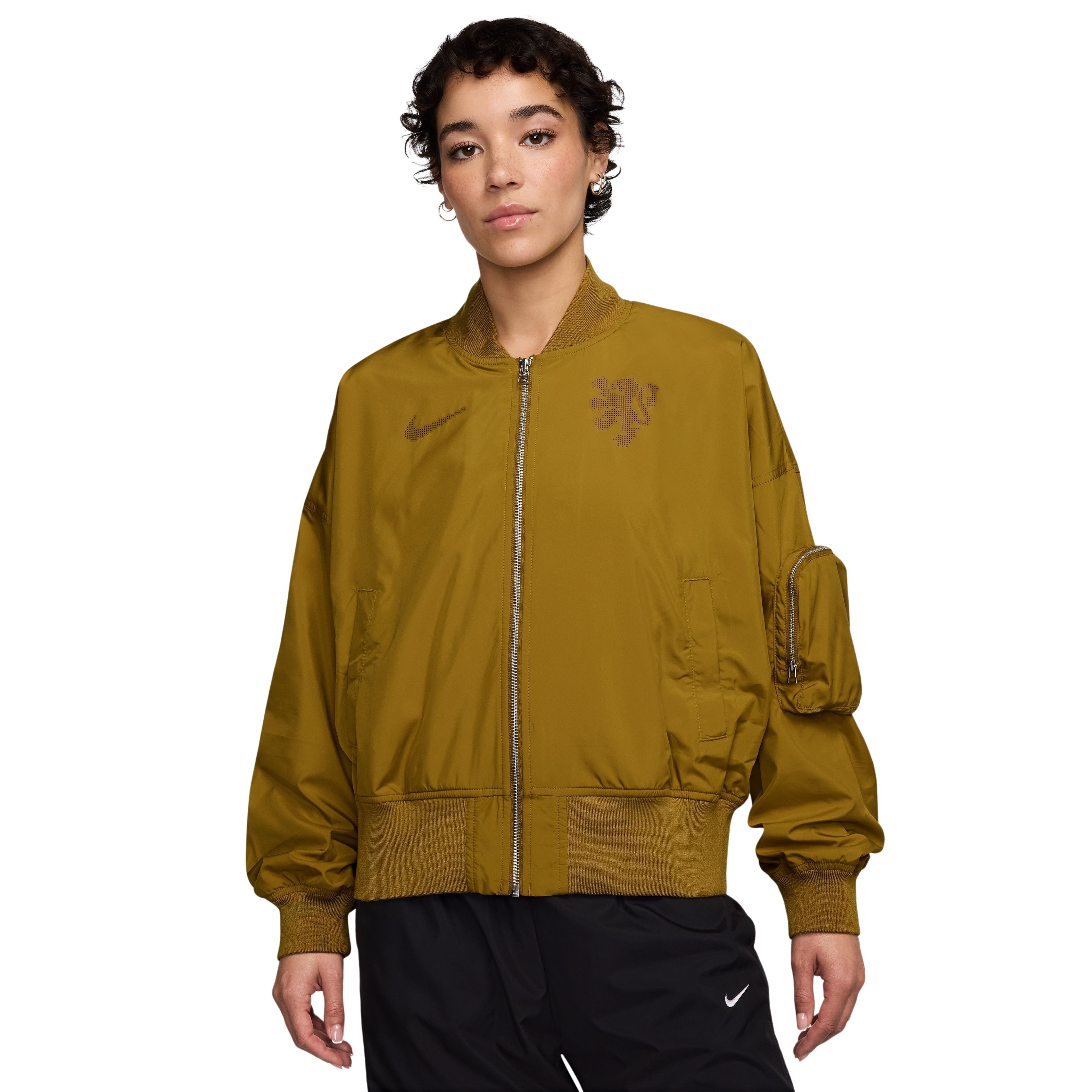 Nike Nederland Bomberjack OranjeLeeuwinnen 2025-2027 Dames Brons