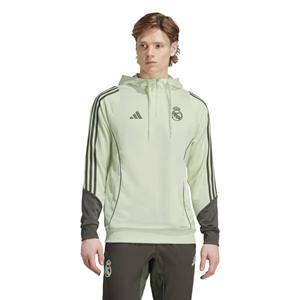 Adidas Real Madrid Track Hoodie 2025-2026 Lichtgroen Grijs