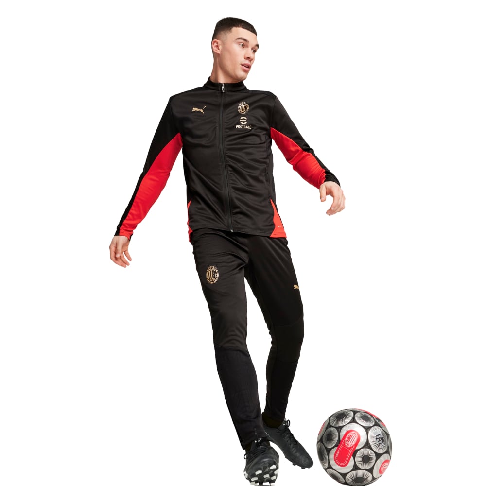 AC Milan Trainingspak Full-Zip 2024-2025 Zwart Rood
