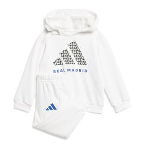 Adidas Real Madrid DNA Joggingspak 2025-2026 Baby/Peuters Wit Blauw Zwart