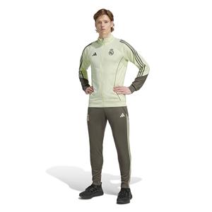 Adidas Real Madrid Trainingspak Full-Zip 2025-2026 Lichtgroen Grijs
