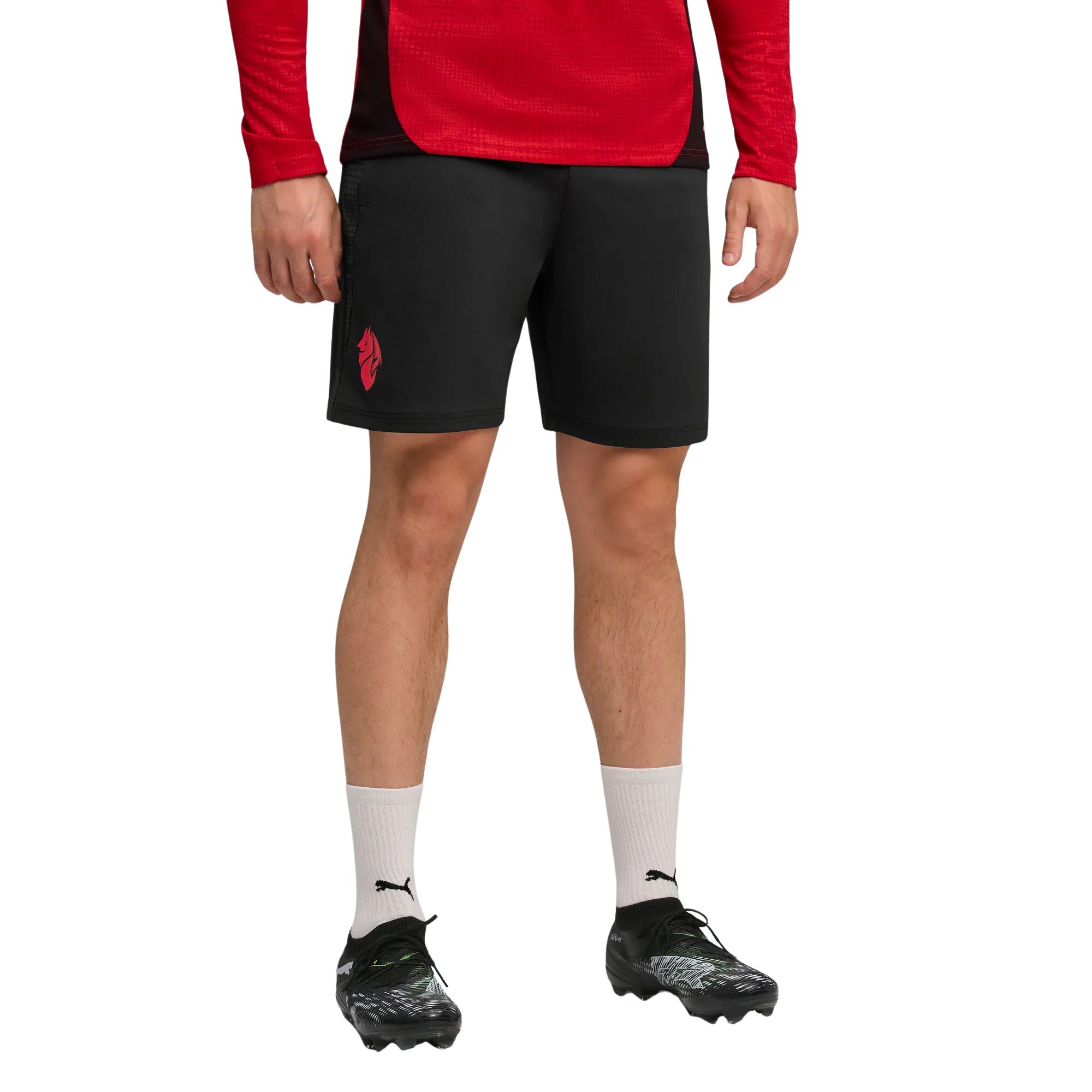 AC Milan Trainingsbroekje 2025-2026 Zwart Rood