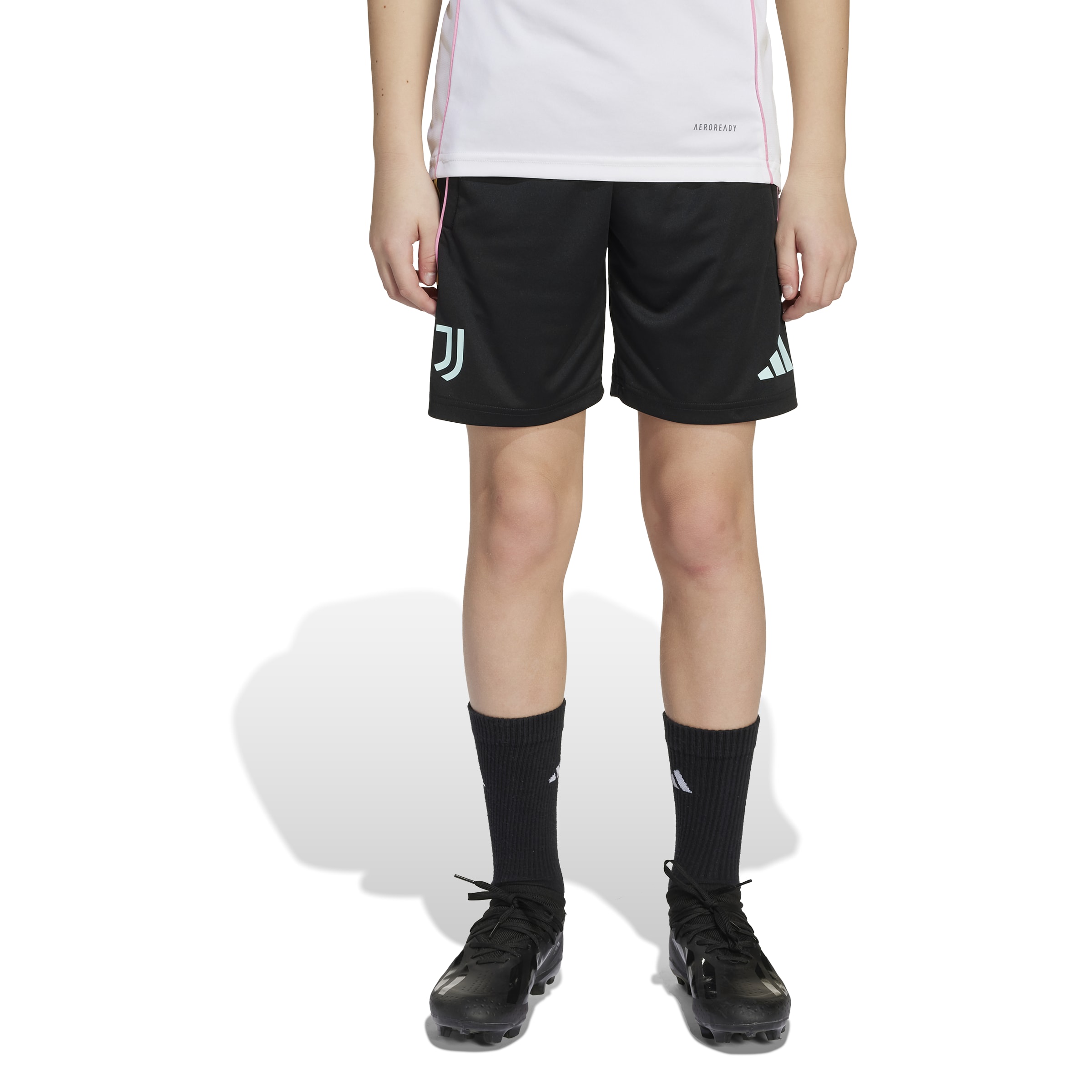 Adidas Juventus Trainingsbroekje 2025-2026 Kids Zwart