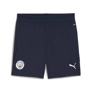 PUMA Manchester City Trainingsbroekje 2025-2026 Kids Donkerblauw Wit