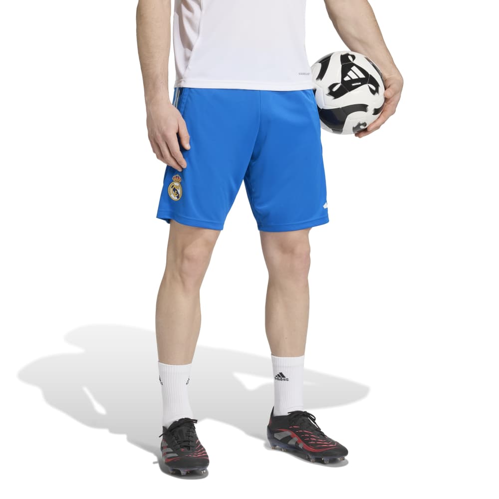Adidas Real Madrid Trainingsbroekje Europees 2025-2026 Blauw Wit