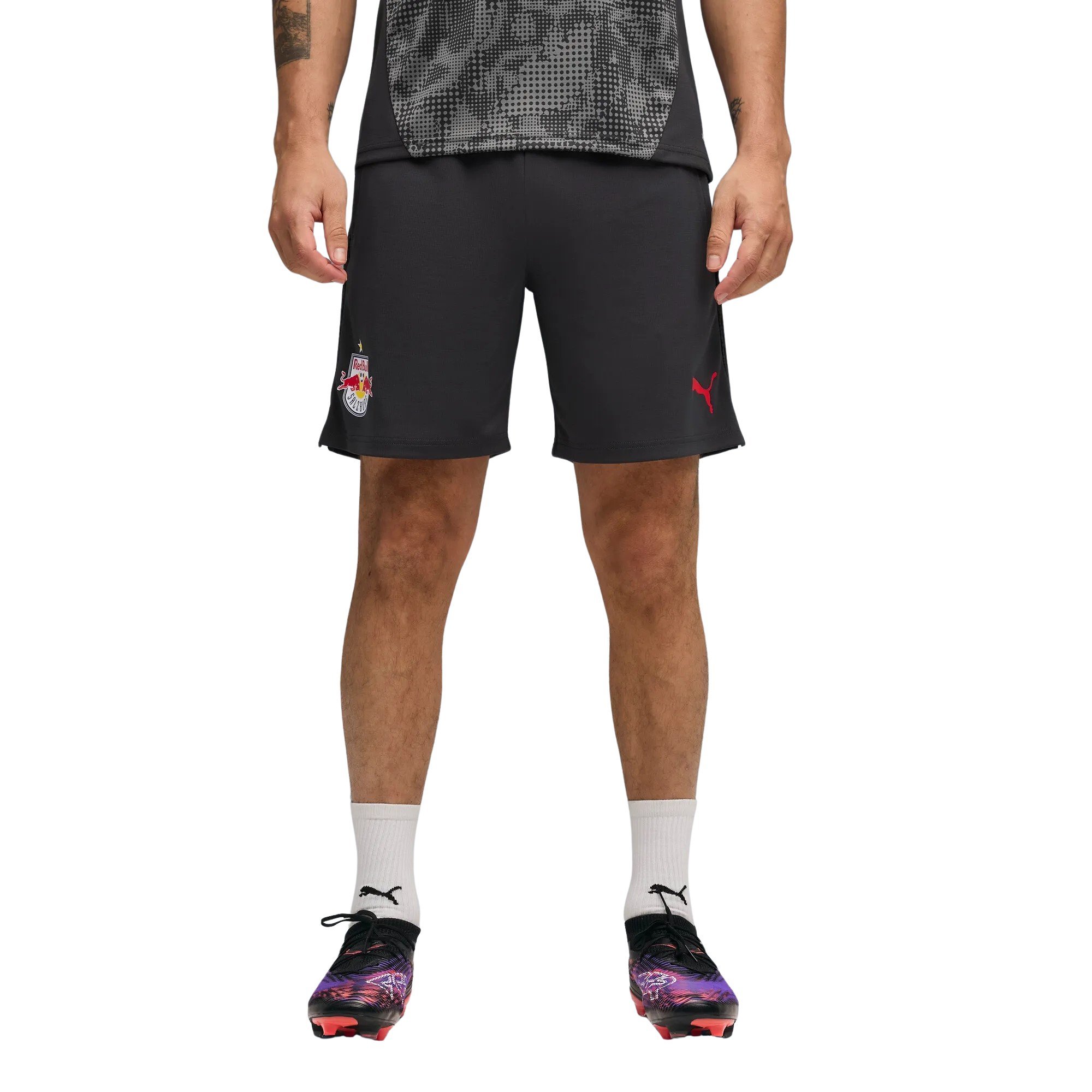 Red Bull Salzburg Trainingsbroekje 2025-2026 Donkergrijs Zwart Rood