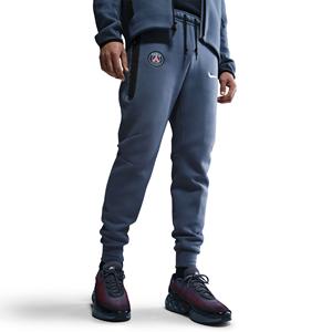 Nike Paris Saint-Germain Tech Fleece Joggingbroek 2025-2026 Blauw Wit