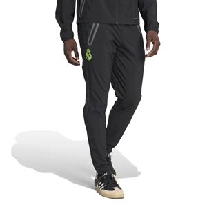 Adidas Real Madrid Vis Tech Trainingsbroek Zwart Lichtgroen