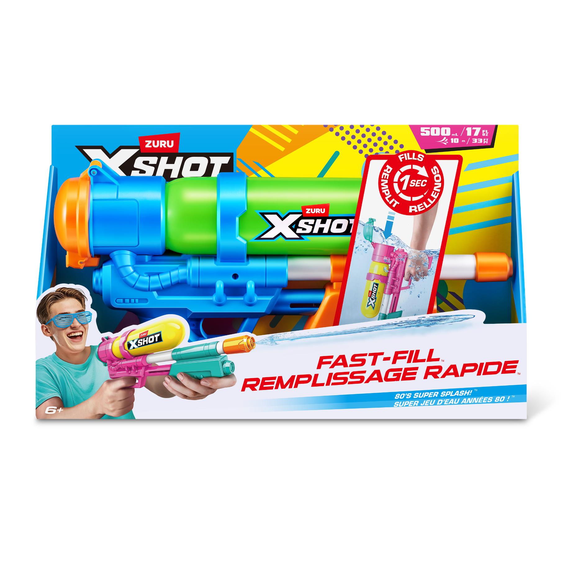 Top1Toys Waterpistool X-shot fast fill retro blaster assorti