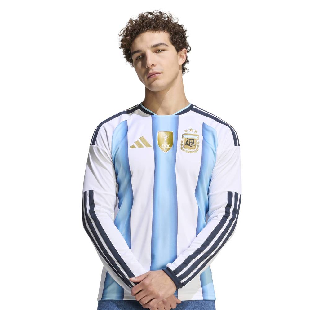 Adidas Argentinië Thuisshirt Lange Mouwen 2026-2028
