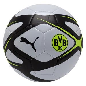PUMA Dortmund Voetbal Culture Mini - Zilver/Zwart