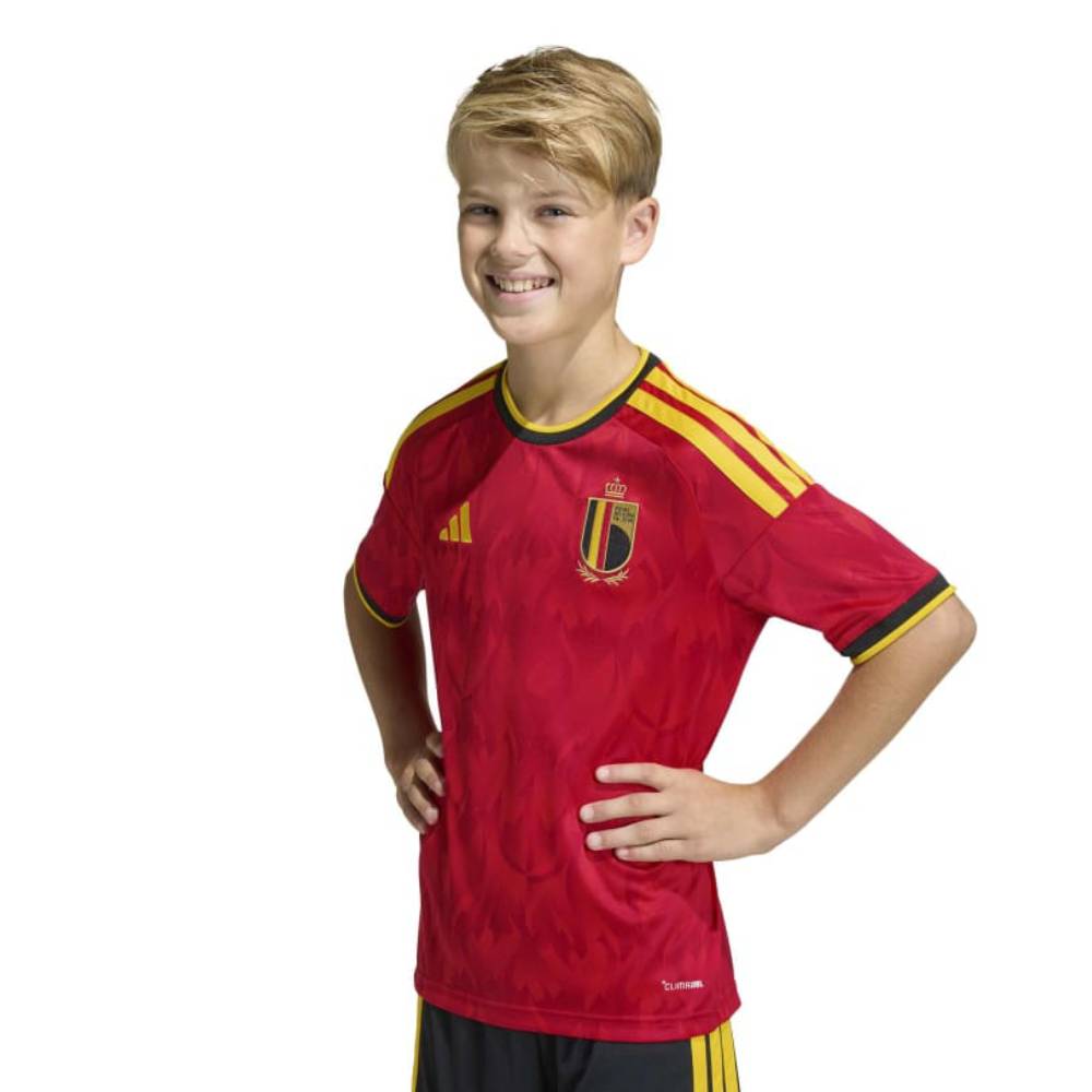 Adidas België Thuisshirt 2026-2028 Kids