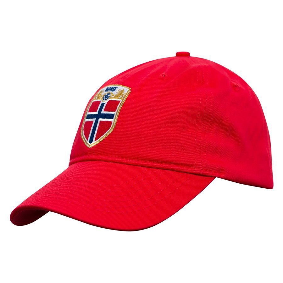 Noorwegen Cap Crest - Rood