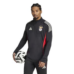 Adidas Benfica Trainingstrui 1/4-Zip 2025-2026 Zwart Wit Rood