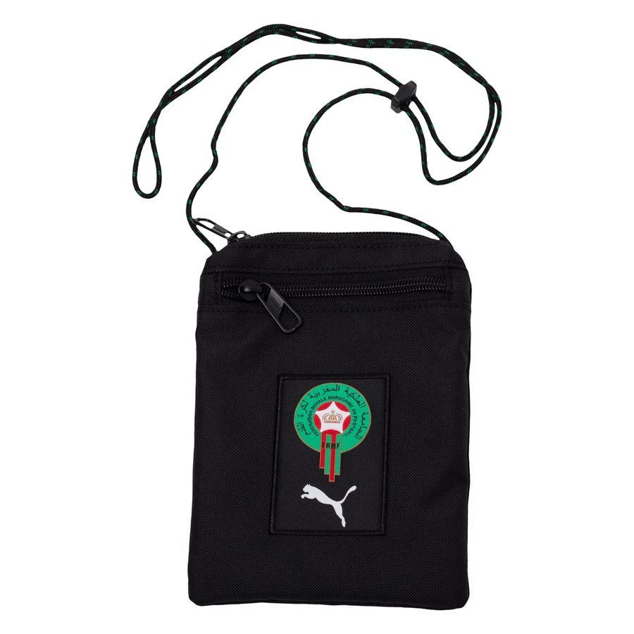 Marokko Crossbody Schoudertas - Zwart/Groen