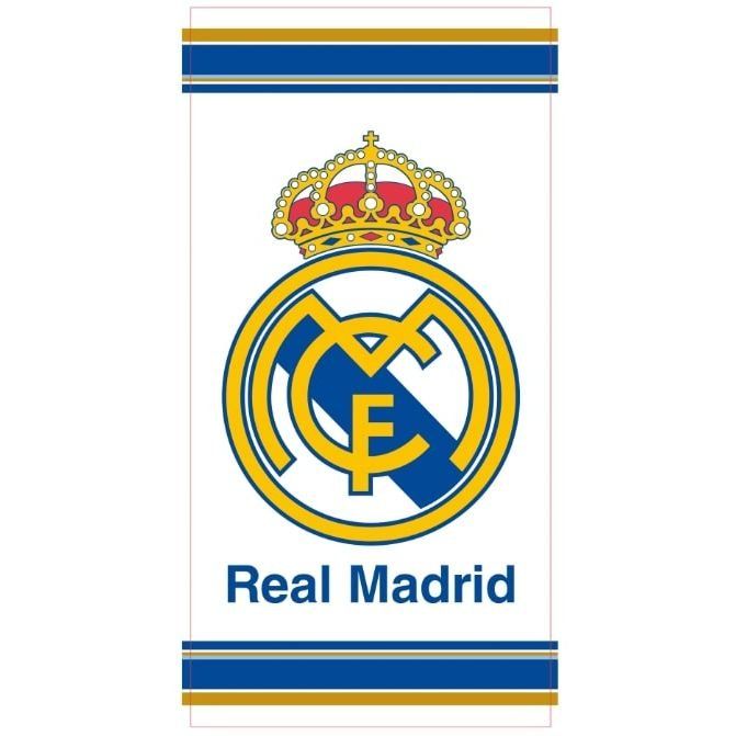 BrandMac Real Madrid Handdoek - Wit