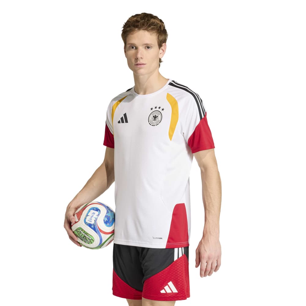 Adidas Duitsland Trainingsshirt 2026-2028 Wit