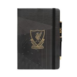Liverpool FC Liverpool Notitieboekje & Pen Set - Zwart/Goud