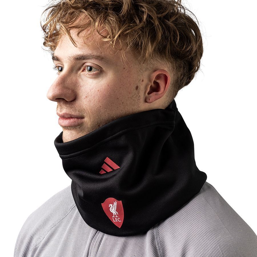 Adidas Liverpool Nekwarmer - Zwart/Aardbei, rood