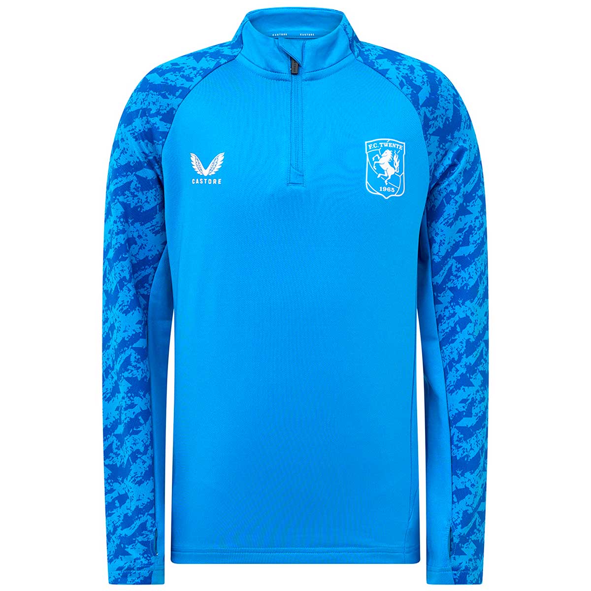 FC Twente Trainingstrui 1/4-Zip 2025-2026 Kids Blauw