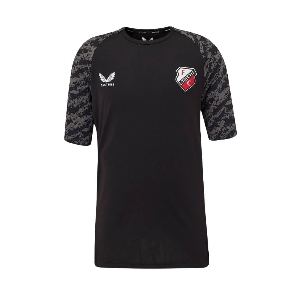 FC Utrecht Trainingsshirt 2025-2026 Kids Zwart Grijs